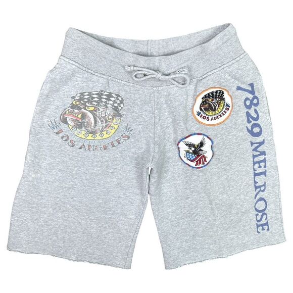 Vintage Y2K Ed Hardy Cut-Off Sweat Shorts - Size Small - Picture 1 of 8